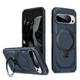 thumbnail image 1 of Allytechgroup Magnetic Case for Google Pixel 9 / 9 Pro, Support Wireless Charging Rugged Heavy Duty Durable Cover Case with Kickstand Shockproof Back Cover for Google Pixel 9 / 9 Pro, Darkblue, 1 of 6