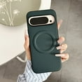 thumbnail image 1 of Allytechgroup Magnetic Case for Google Pixel 9 Pro Fold, Premium PU Leather TPU Inner Shockproof Slim Fit Anti-Scratch Wireless Charging Support Protection Back Cover for Google Pixel 9 Pro Fold, Cyan, 1 of 7