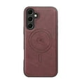 thumbnail image 1 of Allytechgroup Magnetic Case for Samsung Galaxy A16 5G, Premium PU Leather TPU Back Cover Compatible with Magsafe & Car Mount, Drop Protection Shockproof Phone Case for Samsung Galaxy A16 5G, Winered, 1 of 4