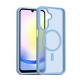 thumbnail image 1 of Allytechgroup Magnetic Case for Samsung Galaxy A26 5G, Built-in Camera Control Button Support Wireless Charging Slim Anti-stain Silky Touch Shockproof Protective Back Cover Bumper, Blue, 1 of 5