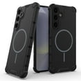 thumbnail image 1 of Allytechgroup Magnetic Case for Samsung Galaxy S23, Hard PC Soft TPU Rugged Heavy Duty Durable Cover Case Support Wireless Charging Shockproof Protective Back Cover for Women Men, Black, 1 of 6