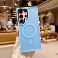thumbnail image 1 of Allytechgroup Magnetic Case for Samsung Galaxy S23, Slim Fit Phone Case Compatible with Magsafe & Wireless Charging Shockproof Protective Back Cover for Samsung Galaxy S23, Blue, 1 of 1