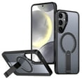 thumbnail image 1 of Allytechgroup Magnetic Case for Samsung Galaxy S24, Compatible with Magsafe Military Grade Protection Invisible Stand Heat Disspation Rugged Phone Case for Samsung Galaxy S24, Black, 1 of 7