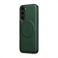 thumbnail image 1 of Allytechgroup Magnetic Case for Samsung Galaxy S24+, Slim Fit Stand Phone Case Compatible with MagSafe Shockproof Protective Back Cover Bumper for Samsung Galaxy S24+, Green, 1 of 7