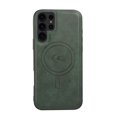 thumbnail image 1 of Allytechgroup Magnetic Case for Samsung Galaxy S25 Ultra, PU Leather TPU Back Cover Compatible with Magsafe & Car Mount, Drop Protection Shockproof Phone Case for Samsung Galaxy S25 Ultra,Green, 1 of 4