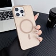 thumbnail image 1 of Allytechgroup Magnetic Case for iPhone 11, Matte Hard PC Slim Lightweight Support Wireless Charging Rugged Heavy Duty Durable Cover Case Shockproof Back Cover for iPhone 11, Khaki, 1 of 7