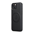 thumbnail image 1 of Allytechgroup Magnetic Case for iPhone 11, PU Leather Slim Fit Stand Phone Case Compatible with MagSafe Shockproof Protective Back Cover Bumper for iPhone 11 Women Men, Black, 1 of 7