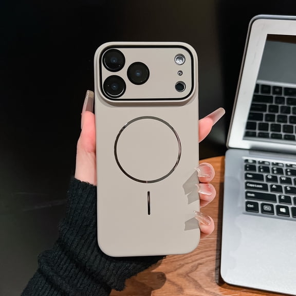 Allytechgroup Magnetic Case for iPhone 11 Pro Max, [Compatible with Magsafe] Lightweight Rugged Dust Proof Anti-Fingerprint Anti-Scratch Shockproof Protective for Apple iPhone 11 Pro Max, Gray