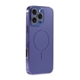 thumbnail image 1 of Allytechgroup Magnetic Case for iPhone 12, Built-in Camera Lens Protector Support Wireless Charging Slim Lightweight Shockproof Protective Back Cover for iPhone 12, Darkpurple, 1 of 6