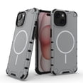 thumbnail image 1 of Allytechgroup Magnetic Case for iPhone 12 Pro Max, Hard PC Soft TPU Rugged Heavy Duty Durable Cover Case Support Wireless Charging Shockproof Protective Back Cover for iPhone 12 Pro Max, Lightgray, 1 of 13