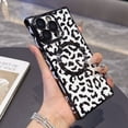thumbnail image 1 of Allytechgroup Magnetic Case for iPhone 13 with Camera Lens Protector, Compatible with Mag-safe Bold Leopard Print Design Shockproof Protective Back Cover for iPhone 13, White, 1 of 8