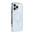 thumbnail image 1 of Allytechgroup Magnetic Case for iPhone 13 Pro Max, Built-in Camera Lens Protector Support Wireless Charging Slim Lightweight Shockproof Protective Back Cover for iPhone 13 Pro Max, White, 1 of 6