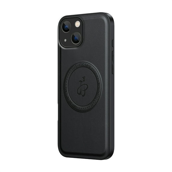 Allytechgroup Magnetic Case for iPhone 13, Slim Fit Stand Phone Case Compatible with MagSafe Shockproof Protective Back Cover Bumper for iPhone 13 Women Men, Black