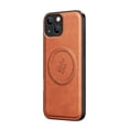 thumbnail image 1 of Allytechgroup Magnetic Case for iPhone 13, Slim Fit Stand Phone Case Compatible with MagSafe Shockproof Protective Back Cover Bumper for iPhone 13 Women Men, Brown, 1 of 7