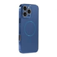 thumbnail image 1 of Allytechgroup Magnetic Case for iPhone 14 Pro Max, Built-in Camera Lens Protector Support Wireless Charging Slim Lightweight Shockproof Protective Back Cover for iPhone 14 Pro Max, Blue, 1 of 6
