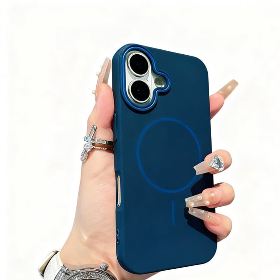 Allytechgroup Magnetic Case for iPhone 15, Matte Slim Lightweight ...