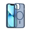 thumbnail image 1 of Allytechgroup Magnetic Case for iPhone 15 Plus, Hard PC Slim Fit Phone Case Support Wireless Charging Non-slip Shockproof Back Cover Bumper for iPhone 15 Plus, Blue, 1 of 5