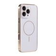 thumbnail image 1 of Allytechgroup Magnetic Case for iPhone 15 Pro, Built-in Camera Lens Protector Support Wireless Charging Slim Lightweight Shockproof Protective Back Cover for iPhone 15 Pro, Desertgold, 1 of 6
