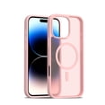 thumbnail image 1 of Allytechgroup Magnetic Case for iPhone 15 Pro, Hard PC Slim Fit Phone Case Support Wireless Charging Non-slip Shockproof Back Cover Bumper for iPhone 15 Pro, Pink, 1 of 5