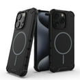 thumbnail image 1 of Allytechgroup Magnetic Case for iPhone 15 Pro Max, Hard PC Soft TPU Rugged Heavy Duty Durable Cover Case Support Wireless Charging Shockproof Protective Back Cover for iPhone 15 Pro Max, Black, 1 of 15