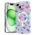 thumbnail image 1 of Allytechgroup Magnetic Case for iPhone 15, Screen & Camera Defense Support Wireless Charging Slim Fit for Women Girls Shockproof Protective Back Cover for iPhone 15, G, 1 of 7