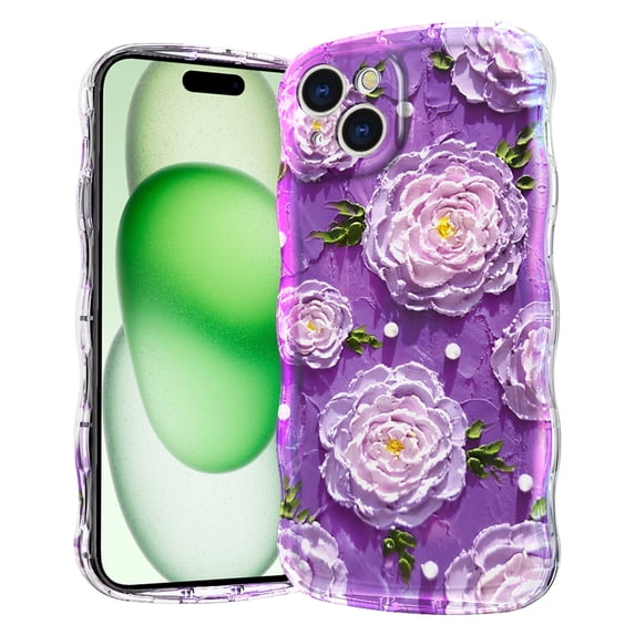 Allytechgroup Magnetic Case for iPhone 15, Screen & Camera Defense Support Wireless Charging Slim Fit for Women Girls Shockproof Protective Back Cover for iPhone 15, E