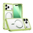 thumbnail image 1 of Allytechgroup Magnetic Case for iPhone 16 Pro Max, Compatible with Mag-safe Slim Lightweight Hard PC Rugged Shockproof Protective Non-Slip Back Cover Compatible with iPhone 16 Pro Max, Green, 1 of 8