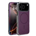 thumbnail image 1 of Allytechgroup Magnetic PU Leather Hard Shell Back Cover Cell Phone Case with Protective Case Cover for Apple iPhone 16 Pro Max, Purple, 1 of 8