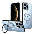 thumbnail image 1 of Allytechgroup Magnetic Case for iPhone 16 Pro Max with Stand, Built-in Ring Holder Support Wireless Charging Shockproof Protective Back Cover for Apple iPhone 16 Pro Max, Blue, 1 of 10