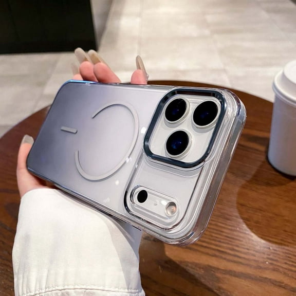 Allytechgroup Magnetic Case for iPhone 17 Pro Max, Compatible with Mag-safe Slim Fit Anti-Yellowing Shockproof Protective Back Cover Bumper Compatible with iPhone 17 Pro Max for Women Girls, Black