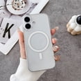 thumbnail image 1 of Allytechgroup Magnetic Clear Case for iPhone XS Max, Slim Lightweight Anti-Yellowing Support Wireless Charging Anti-Scratch Shockproof Protection Back Cover for iPhone XS Max, Clean, 1 of 9