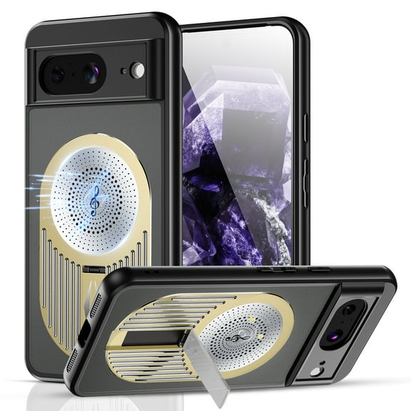 Allytechgroup Magnetic Compatible with Google Pixel 9 / 9 Pro Case, Cooling Case Compatible with Wireless Charging Slim Anti-Drop Protective Cover for Google Pixel 9 / 9 Pro