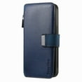 thumbnail image 1 of Allytechgroup Magnetic Compatible for Samsung Galaxy S25 Ultra Wallet Case with Credit Card Slot, PU Leather Kickstand Shockproof Protective Bunper Back Cover for Samsung Galaxy S25 Ultra, Blue, 1 of 8