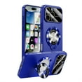 thumbnail image 1 of Allytechgroup Magnetic Compatible with iPhone 11 Case with Full Lens Coverage Protection, Built-in kiackstand Compatible with Magsafe Shockproof Protective Back Cover for iPhone 11, Darkblue, 1 of 6