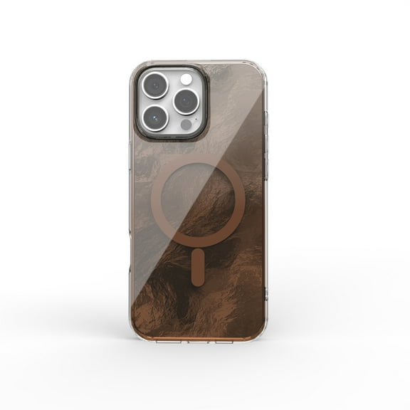 Allytechgroup Magnetic Compatible with iPhone 12 Pro / 12 6.1" Case, Support Wireless Charging Slim Phone Case for Women Girls Shockproof Back Cover for Apple iPhone 12 Pro / 12 6.1", Titaniumgold