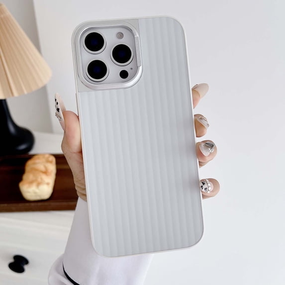 Allytechgroup Magnetic Compatible with iPhone 12 Pro Max Case, Support Wireless Charging Slim Phone Case for Women Men Shockproof Protective Bumper for Apple iPhone 12 Pro Max, White