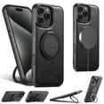 thumbnail image 1 of Allytechgroup Magnetic Compatible with iPhone 13 Case with Stand, Compatible with Magsafe 360° Rotatable Ring Holder Stand Shockproof Protective Back Cover for Apple iPhone 13, Black, 1 of 6