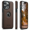 thumbnail image 1 of Allytechgroup Magnetic Compatible with iPhone 13 Pro Max case, Slim Lightweight Comaptible with Magsafe Support Magnetic Car Mount Anti-Scratch Protective Bumper for iPhone 13 Pro Max, Brown, 1 of 6
