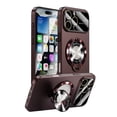 thumbnail image 1 of Allytechgroup Magnetic Compatible with iPhone 15 Case with Full Lens Coverage Protection, Built-in kiackstand Compatible with Magsafe Shockproof Protective Back Cover for iPhone 15, Red, 1 of 6