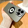 thumbnail image 1 of Allytechgroup Magnetic Compatible with iPhone 16 Plus Case, Camear Lens Protector Slim Phone Case Support Wireless Charging Rugged Heavy Duty Durable Cover Case for iPhone 16 Plus, Gray, 1 of 5