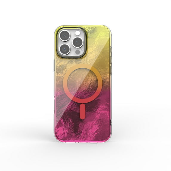 Allytechgroup Magnetic Compatible with iPhone 16 Plus Case, Support Wireless Charging Slim Phone Case for Women Girls Shockproof Back Cover for Apple iPhone 16 Plus, Yellow