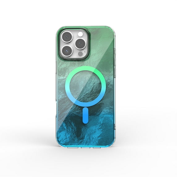 Allytechgroup Magnetic Compatible with iPhone 16 Plus Case, Support Wireless Charging Slim Phone Case for Women Girls Shockproof Back Cover for Apple iPhone 16 Plus, Blue