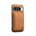 thumbnail image 1 of Allytechgroup Magnetic for Google Pixel 8A Wallet Phone Case, 2 In 1 Wallet Case with Detachable Cards Holder Support Wireless Charging Shockproof Protective Back Cover for Women Men, Brown, 1 of 6