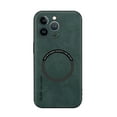 thumbnail image 1 of Allytechgroup Magnetic Phone Case for iPhone 12 Pro Max, PU Leather Compatible with Magsafe Military-Grade Drop Protection iPhone 12 Pro Max Case Phone Bumper Case 2024, Green, 1 of 9