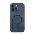thumbnail image 1 of Allytechgroup Magnetic Phone Case for iPhone 13 Pro, PU Leather Compatible with Magsafe Military-Grade Drop Protection iPhone 13 Pro Case Phone Bumper Case 2024, Blue, 1 of 9