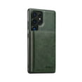 thumbnail image 1 of Allytechgroup Magnetic for Samsung Galaxy S25 Ultra Wallet Phone Case, 2 In 1 Wallet Case with Detachable Cards Holder Support Wireless Charging Shockproof Protective Back Cover for Women Men, Green, 1 of 6