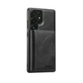 thumbnail image 1 of Allytechgroup Magnetic for Samsung Galaxy S25 Wallet Phone Case, 2 In 1 Wallet Case with Detachable Cards Holder Support Wireless Charging Shockproof Protective Back Cover for Women Men, Black, 1 of 6