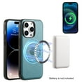 thumbnail image 1 of Allytechgroup Magnetic Slim Fit Case for Apple iPhone 14 Pro, Magsafe Compatible, Wireless Charging Support, Shockproof & Anti-Scratch Protect for iPhone 14 Pro, Blue, 1 of 4