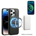 thumbnail image 1 of Allytechgroup Magnetic Slim Fit Case for Apple iPhone 15 Pro, Magsafe Compatible, Wireless Charging Support, Shockproof & Anti-Scratch Protect for iPhone 15 Pro, Black, 1 of 4