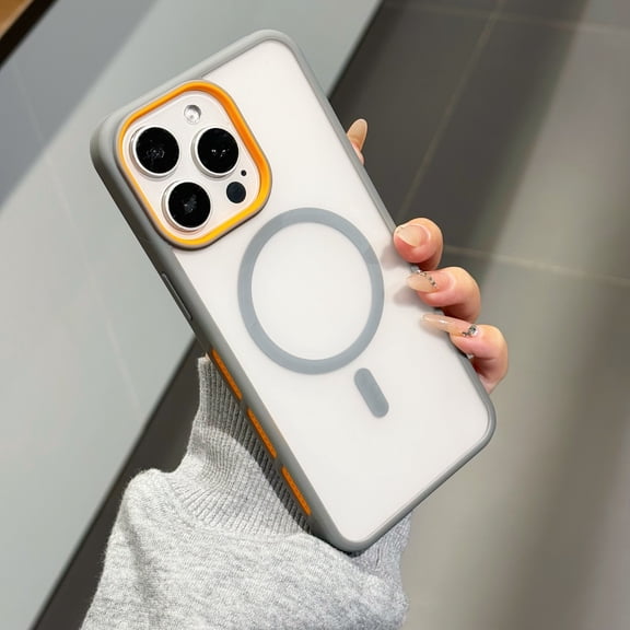 Allytechgroup Magnetic for iPhone 11 Pro Case, Support Wireless Charging Slim Phone Case Premium PC TPU Material Shockproof Protective Bumper Back Cover for Apple iPhone 11 Pro, Gray